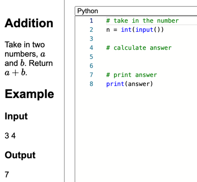 Addition - Overview