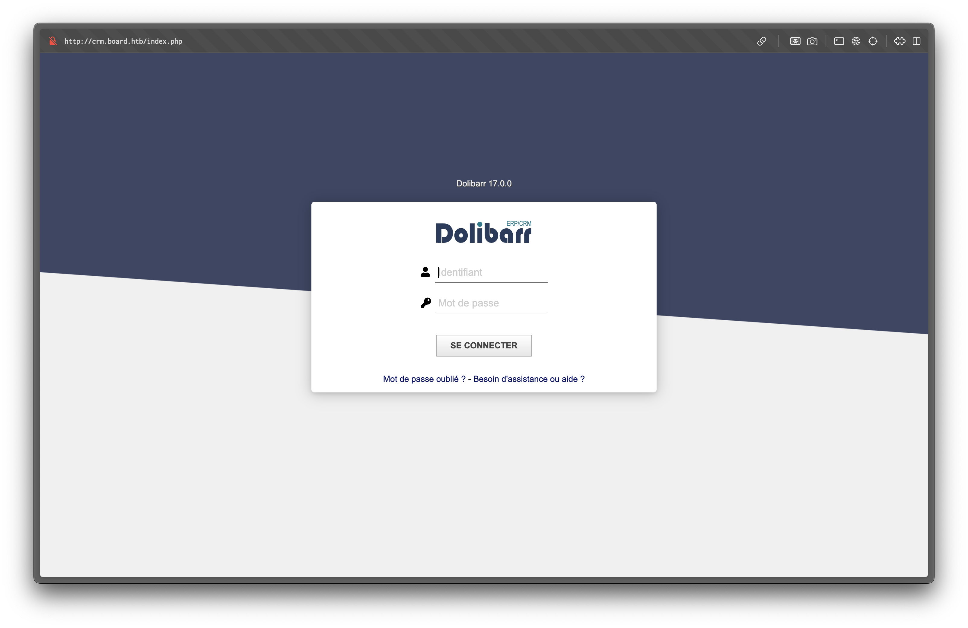 Dolibarr Login
