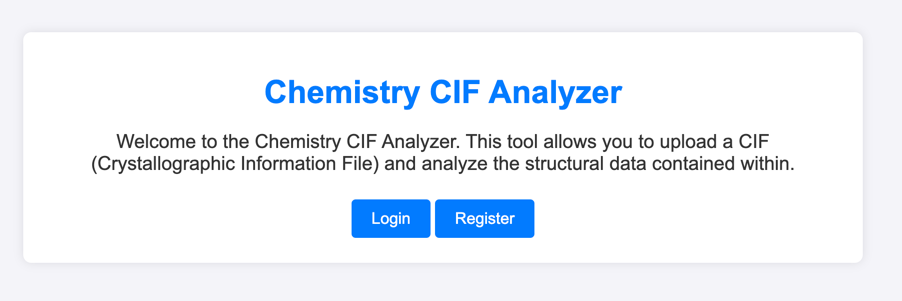 Chemistry - Home