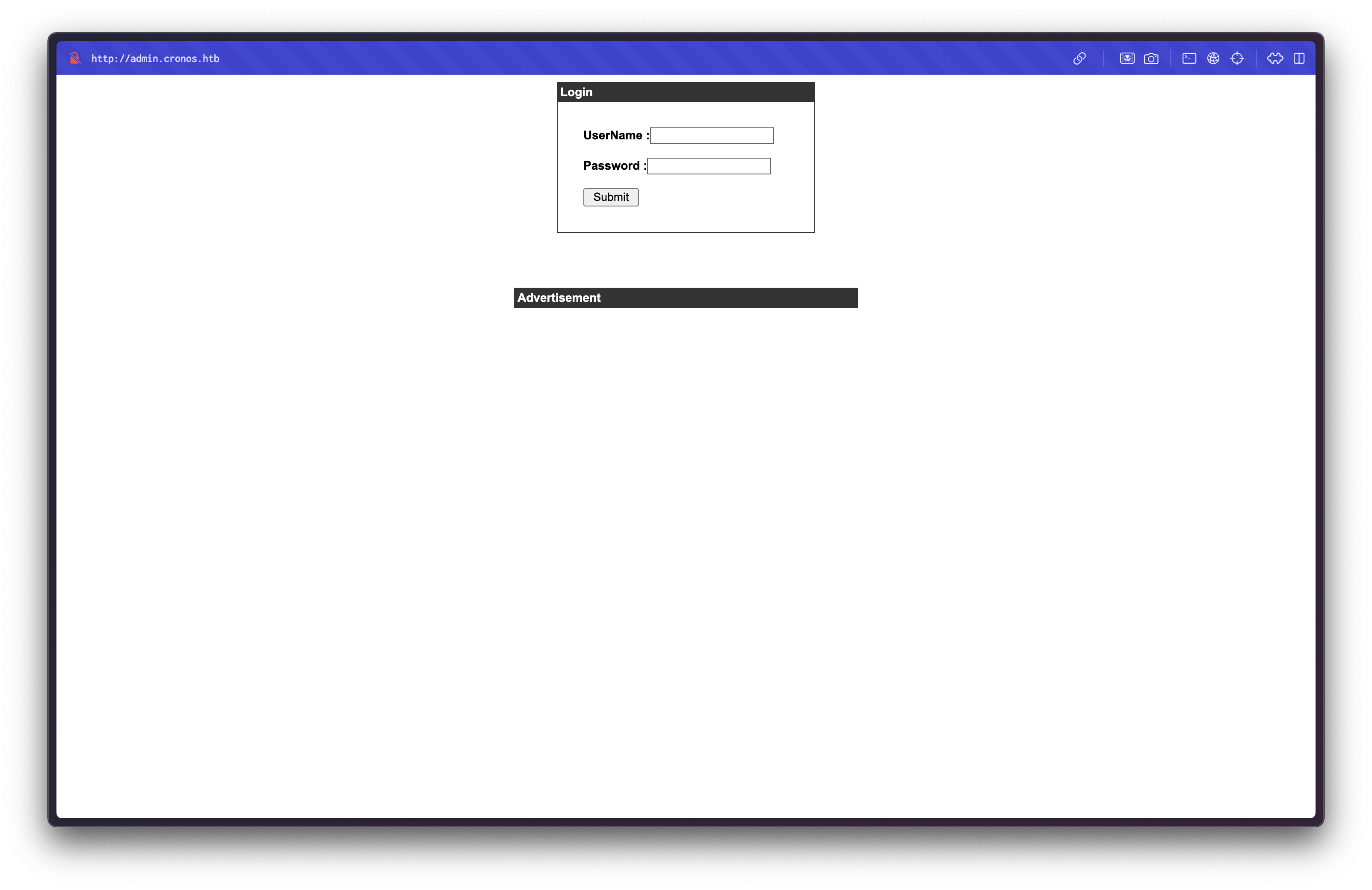 Login Page