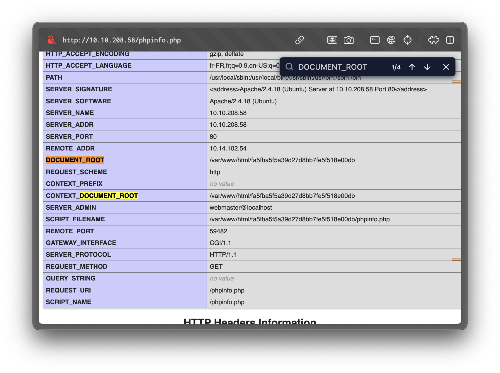 DOCUMENT_ROOT