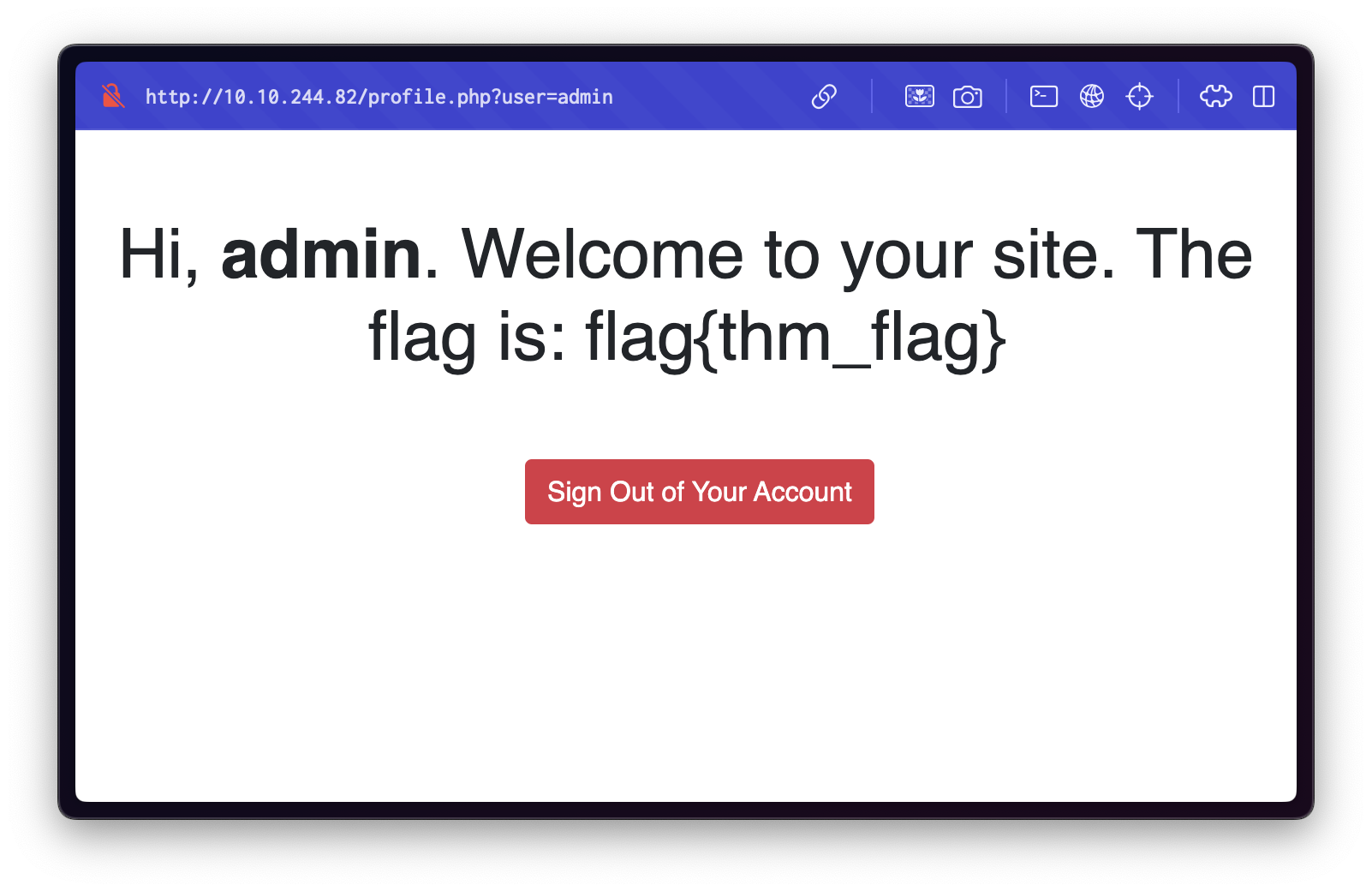 Admin Page