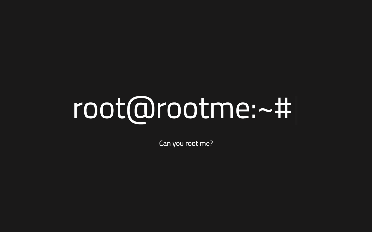 RootMe - Home Page