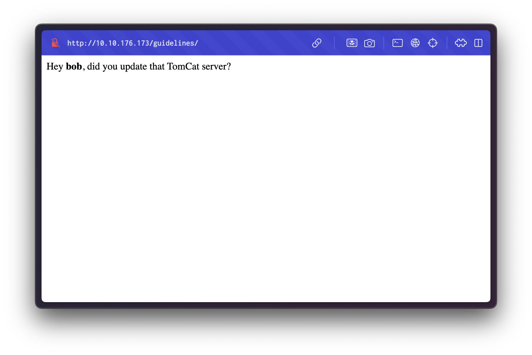 guidelines page