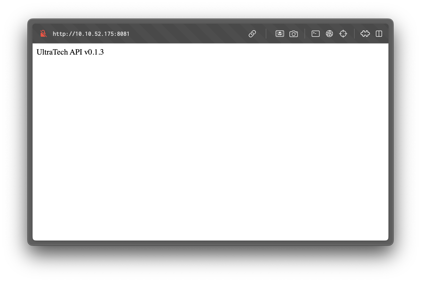 UltraTech API